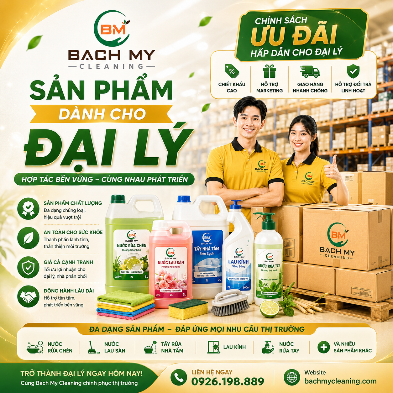 Sản phẩm dành cho Đại lý