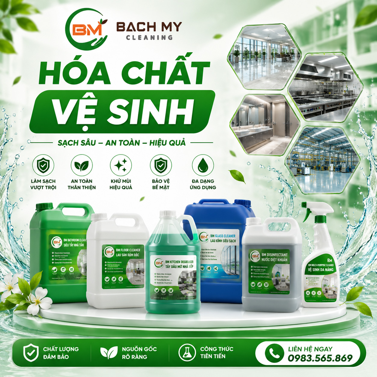 HÓA CHẤT VỆ SINH