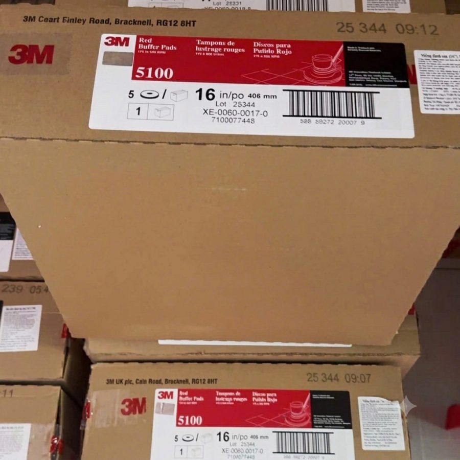 Pad Chà Sàn 3M 5100 16 Inch Màu Đỏ