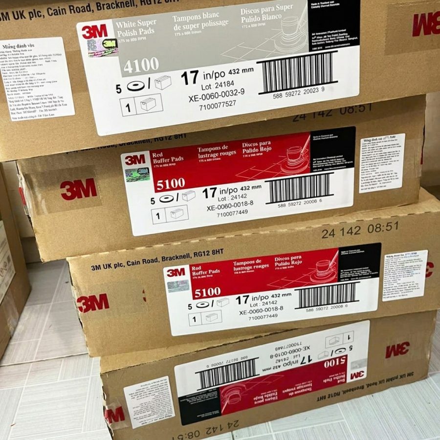 Pad Chà Sàn 3M 5100 17 Inch Màu Đỏ