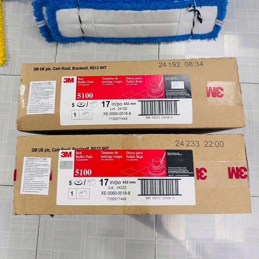 Pad Chà Sàn 3M 5100 17 Inch Màu Đỏ