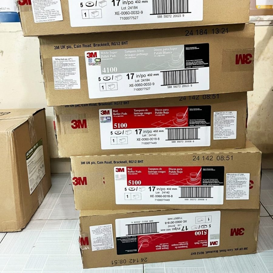 Pad Chà Sàn 3M 5100 17 Inch Màu Đỏ