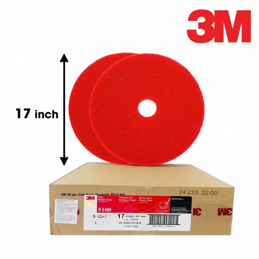 Pad Chà Sàn 3M 5100 17 Inch Màu Đỏ