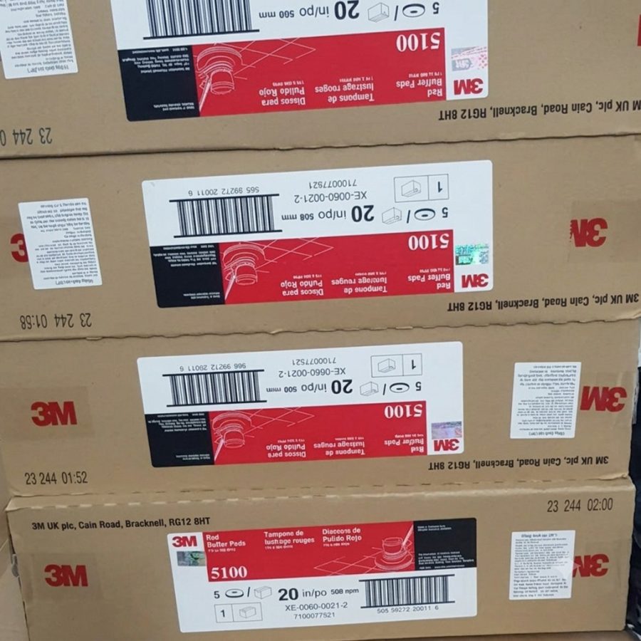 Pad Chà Sàn 3M 5100 20 Inch Màu Đỏ