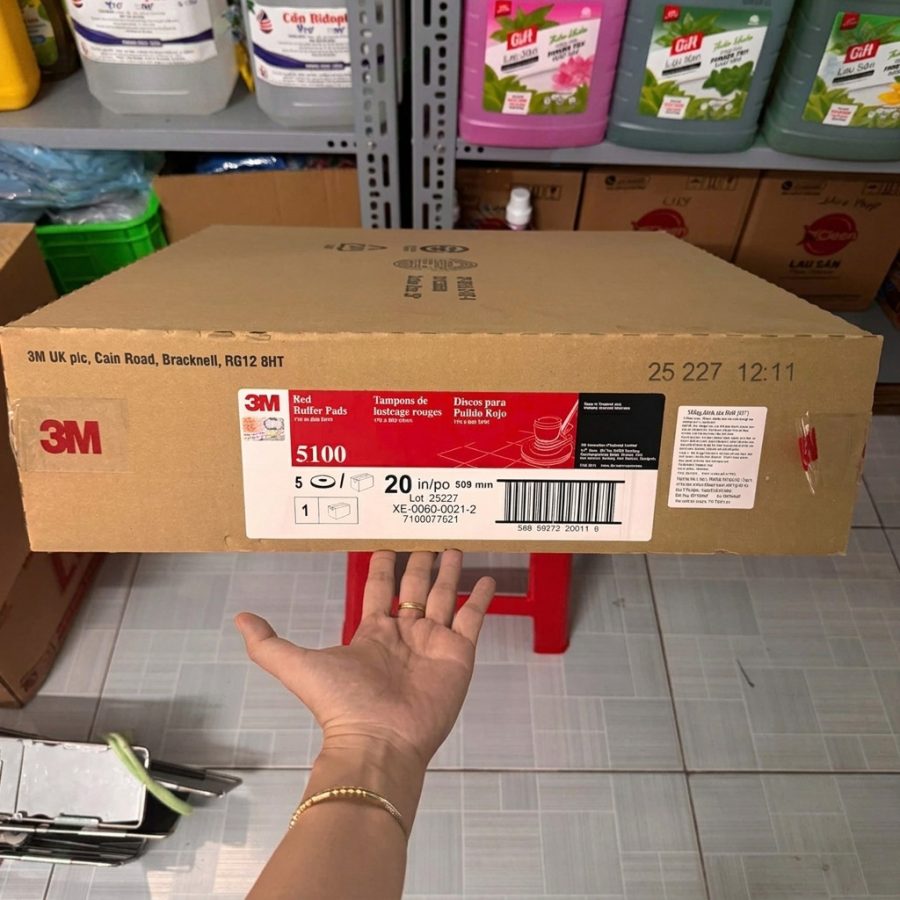Pad Chà Sàn 3M 5100 20 Inch Màu Đỏ