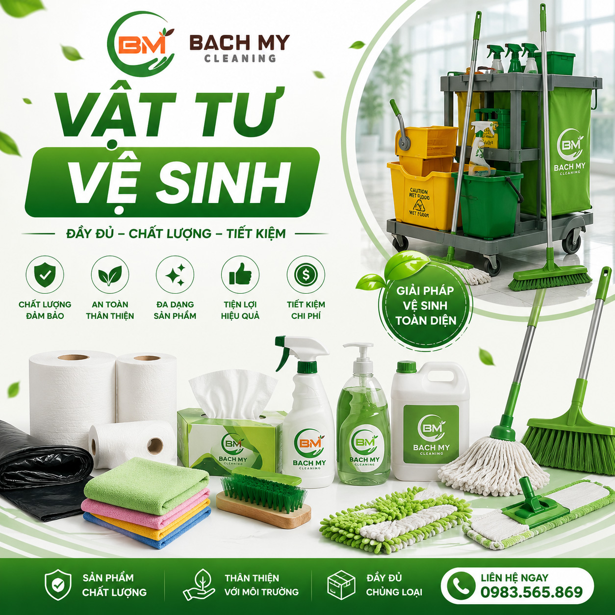 VẬT TƯ VỆ SINH